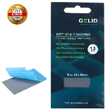 GELID 1.5 M.M GP ULTIMATE 15W/MK THERMAL PAD, 80 x 40 M.M, GENUINE PRODCTS